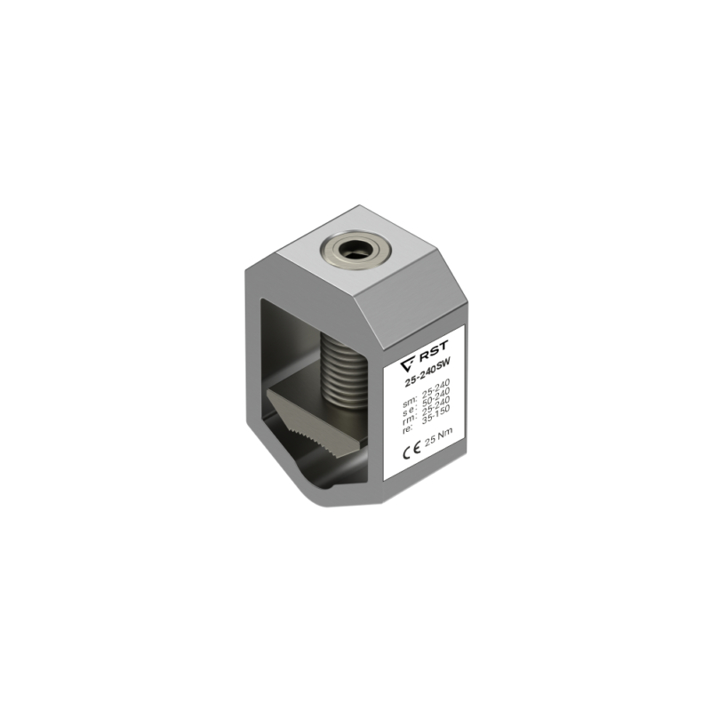 Zacisk śrubowy typ V-KLEMA 25-240SW 3 25-240SW_2a